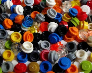 LEGO® Parts - 1 x 1 Piastra Rotonda Lotto di 25 Pezzi Numero 4073 - Scegli un Colore - Foto 1 di 5