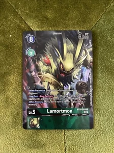 “Lamortmon BT10-054” Digimon CCG Cross Encounter Alt Art R NM - Picture 1 of 2