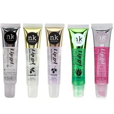 NK Lip Gel Moisturizing Clear, Argan Oil, Hagebutte, Coconut Gloss 15ml