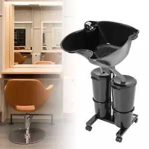 Lavabo da parrucchiere mobile lavabo per capelli lavabo con pompa DE - Foto 1 di 20