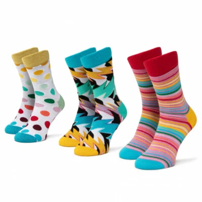 Meias unissex Happy PRIDE GIFT BOX 3 pares multicoloridas, XPRI08-1300-700 - Imagem 1 de 4