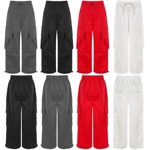 Kids Girls Sweatpants Jogging Pants Club Trousers Gift Streetwear Competition - Picture 1 of 53