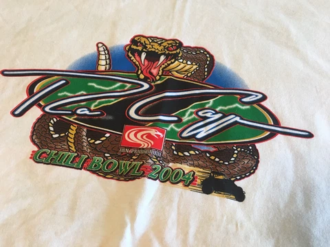 Vintage 2004 Extremely RARE Ron Capps Chili Bowl shirt (L) Cover