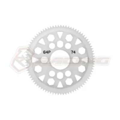 3RACING HD 64 Pitch Spur Gear 74T - 80T 1/10 RC On Off Road Car Buggy - Image 1 of 4