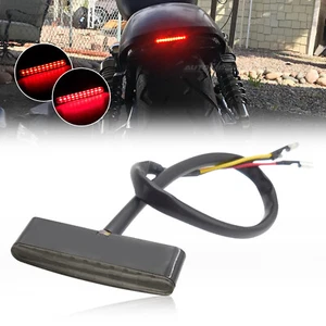 Motorcycle LED Rear Tail Running Stop Mini Strip Brake Light Red ATV Universal - Picture 1 of 8