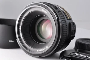 MINT NIKON AF-S NIKKOR 50mm F1.8G Standard AF Mount Lens from Japan #EB09 - Picture 1 of 17