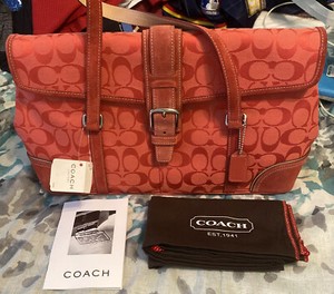 Las mejores ofertas en Exterior Coach Mujer Ante Rojo Bolsas y bolsos para  Mujer | eBay