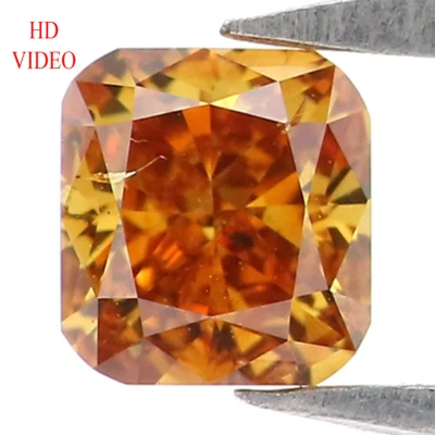 Almofada solta natural 0,28 CT formato diamante 3,75 mm cor amarela diamante LQ8624 - Imagem 1 de 4