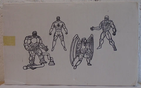 Marvel Fantastic Four 5" Mailaway Set Thing Venom Annihilus Mr. Fantastic ToyBiz Cover