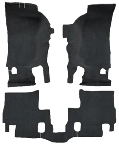 ACC Black Carpet Flooring Fits - 2007-2010 Jeep Wrangler 2 Door - Passenger Area - Picture 1 of 3