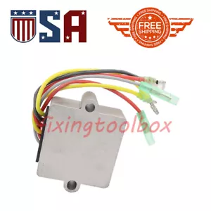 Fit For Yamaha Mercury Marine Voltage Regulator Rectifier 6-Wire 65W-81960-00-00 - Foto 1 di 11