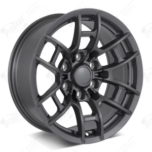 17" Flow Forged Gunmetal Wheels Fits Toyota Tacoma 4Runner FJ Cruiser - Picture 1 of 6