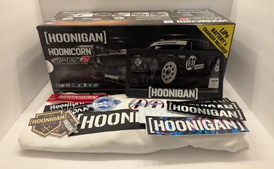 Hoonigan Apex2 Hoonicorn RTR Electric 4WD Lipo Gift Set + Hoodie Frame Stickers - Image 1 of 4