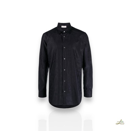 Camicia Alexander McQueen con stampa logo taglia 17