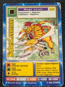 Digimon Digi Battle Taco Bell Promo TB-10 Saberleomon HP - Bild 1 von 2
