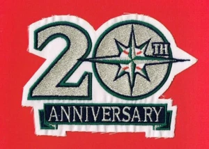 PARCHE JERSEY SEATTLE MARINERS 20 ANIVERSARIO 1997 - Imagen 1 de 1