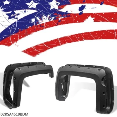 FIT FOR 14-18 CHEVY SILVERADO 1500 2500HD SET 5.8' BED WHEEL FENDER FLARES 4PCS Foto 1 de 4