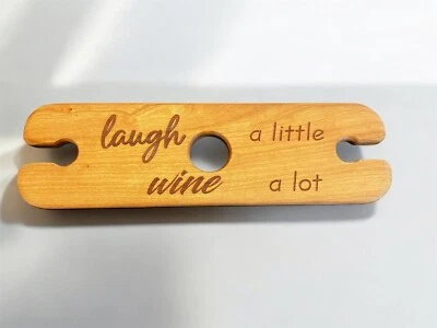 Carrito de mayordomo de vino de madera dura de cerezo hecho a mano Foto 1 de 2