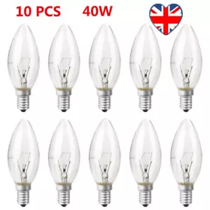 10x E14 SES Candle Bulbs Dimmable 40W Edison LED (UK Seller) - Picture 1 of 10