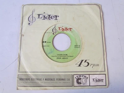 HNOS ARMAS «CUCHI CUCHI» 7″ HARD GUARACHA SALSA PERU HEAR ♫ - Image 1 of 3