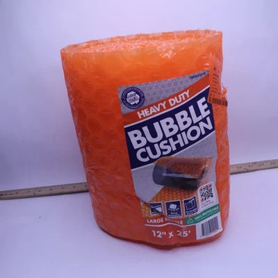 Pratt Perforated Bubble Cushion Orange 12" x 25' L 1004532319 - Image 1 of 4