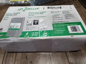 Caja de control de acero para bomba de pozo Zoeller para bombas de pozo sumergibles de 3 hilos 1010-2337 - Imagen 1 de 7