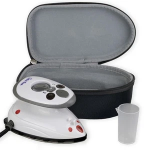 Mini Iron - Lightweight Mini Steam Iron with Ceramic Sole Base Plate & Temper... - Picture 1 of 9