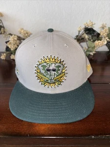 Sombrero New Era Oakland Athletics A’s Bronceado Stomper Cooperstown 40 MLB Club Talla 8 - Imagen 1 de 6