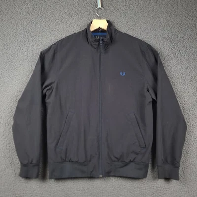 FRED PERRY Jacket Mens M Medium Blue Bomber Navy Sailing Nylon Brentham - Image 1 of 4