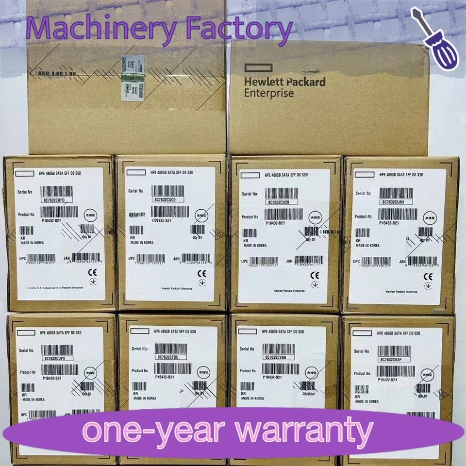 P53559-B21 HPE 10TB SEALED SATA 12G Business Critical 7.2K LFF SC HDD NEW - Image 1 of 1