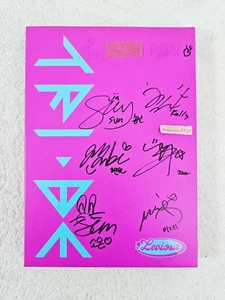 TRI.BE Leviosa Signed Promo Album Autographed + Message Kpop  [US SELLER] - Picture 1 of 17