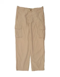 GANT Mens Straight Cargo Trousers W35 L31 Beige Cotton DJ06 - Picture 1 of 3