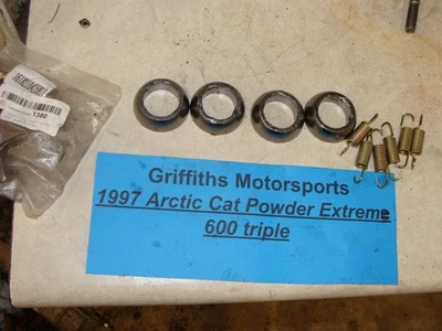 1997 ARCTIC CAT Powder Extreme ZRT600 tubo de escape silenciador rosca vedação mola  - Imagem 1 de 4