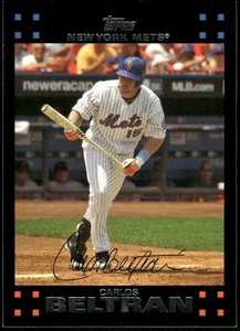 Carlos Beltran 2007 Topps New York Mets #NYM3 Excellent - Picture 1 of 2