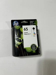 HP Ink 65 2-pak Combo Wkłady atramentowe 65 czarne / trójkolorowe wygasły 07/2020 - Zdjęcie 1 z 4