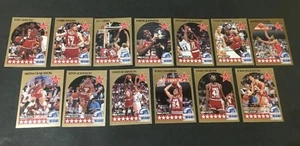 1990 NBA HOOPS WEST ALL STAR SET 13 MALONE J WORTHY D ROBINSON MAGIC JOHNSON - Bild 1 von 1