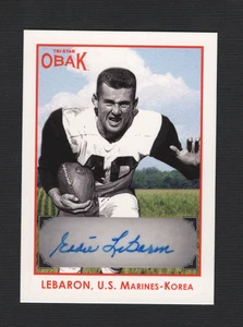 2011 Eddie LeBaron - Tristar Obak A23 - 53 / 75 - Orange AUTO - Bild 1 von 2