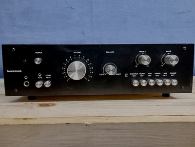 AMPLIFICATORE IMPERIAL HF-615 INTROVABILE VINTAGE "MADE IN ITALY"  (1970) - Immagine 1 di 4
