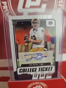 2021 Panini Contenders Draft Picks #226 Silver  Ian Book Auto Notre Dame 🍀  - Picture 1 of 4
