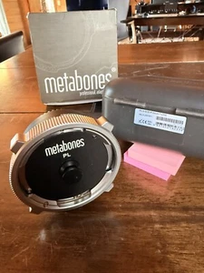 Metabones PL Lens to EOS-RF Body Mount T Cine Lens Adapter - Picture 1 of 15