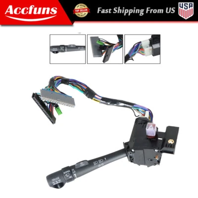 Nuevo interruptor de crucero de señal de giro para GMC Sierra Chevy Silverado 1500 2500 1999-2002 Foto 1 de 4