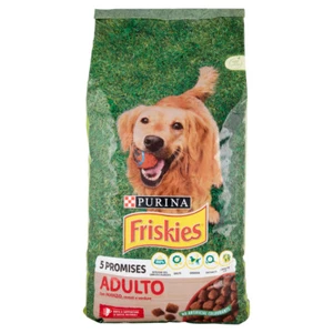 PURINA FRISKIES Adult Dog - mit Rindfleisch, Getreide und Gemüse 12 kg