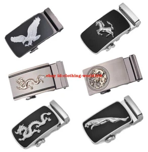 Herren Gürtel Automatik Schnalle Ersatz Gürtelschnalle für 3.5cm breite Gürtel - Bild 1 von 21