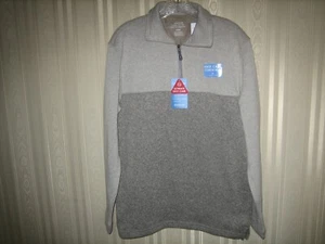 mens haggar cool 18 degree tec fleece pullover S NWT - Picture 1 of 3