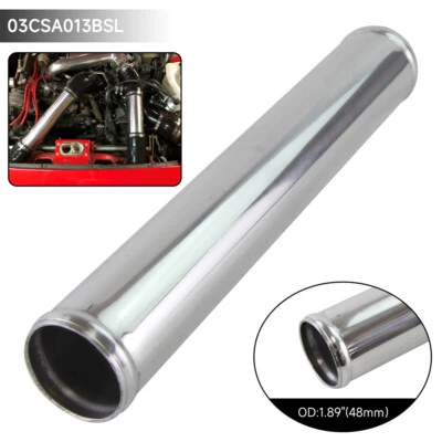 48mm 1.89inch OD Aluminum Turbo Intercooler Pipe Piping Tube Tubing Straight - Image 1 of 4