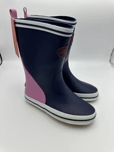 Seafarer Girl’s Wellie Boating Sailing Wellington Waterproof Boots UK Size 3 - Picture 1 of 5