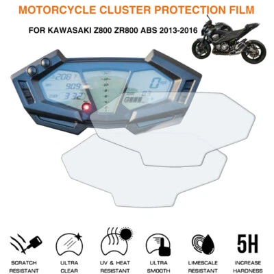 Para Kawasaki Z800 ZR800 2015 Motos Medidor Pantalla GPS Pantalla LCD Película Protectora Foto 1 de 4