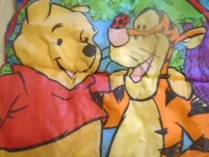 winnie the pooh- sleeping bag/comforter (best friends) - Picture 1 of 2