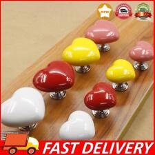 4 Pcs Heart Shaped Toilet Press Button Heart Shaped Toilet Push Button Colorful