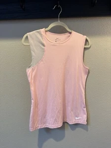 Nike Women's Dri-FIT Training Tank Top Pink Peach - Medium - Picture 1 of 6